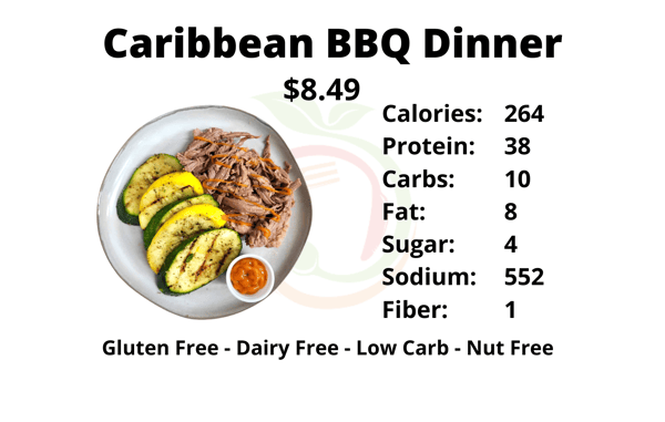 Caribbean BBQ Dinner