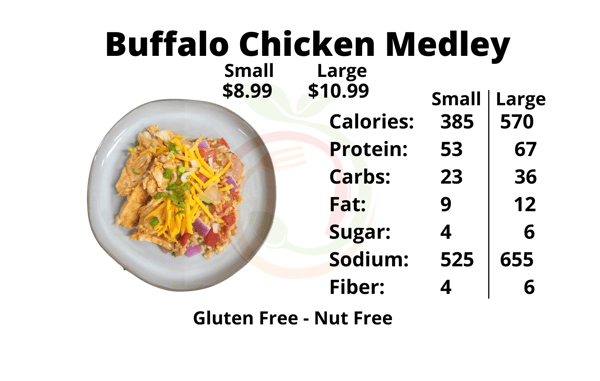 Buffalo Chicken Medley