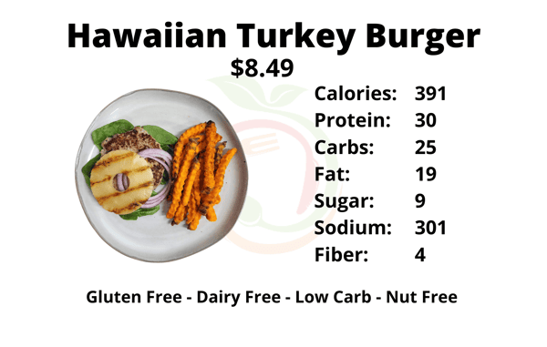 Hawaiian Turkey Burger