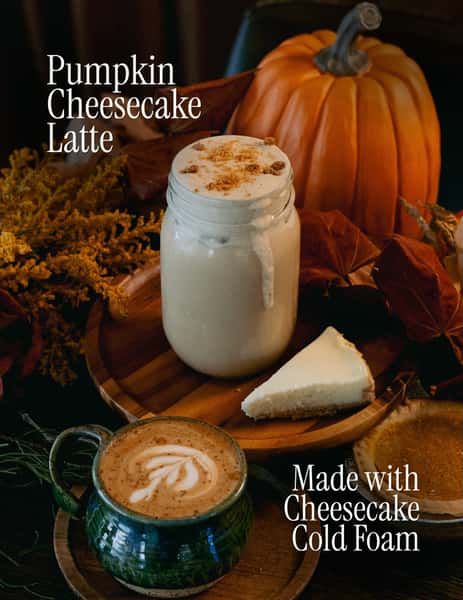 1 week of the Pumpkin Cheesecake latte! Have you tried it yet? 😋
(ft. @quincybakeshop's pumpkin spice cookie)