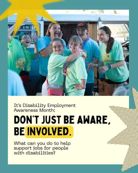 This Disability Employment Awareness Month (NDEAM), what can you do to help support jobs for people with disabilities?
Visit nyaj.coffee to learn more.