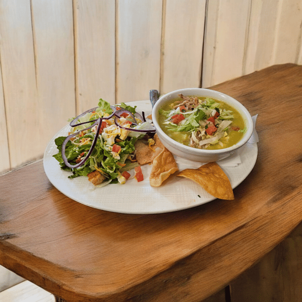 House Soup with House Salad