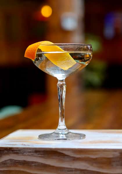 Martini with Citrus Twist