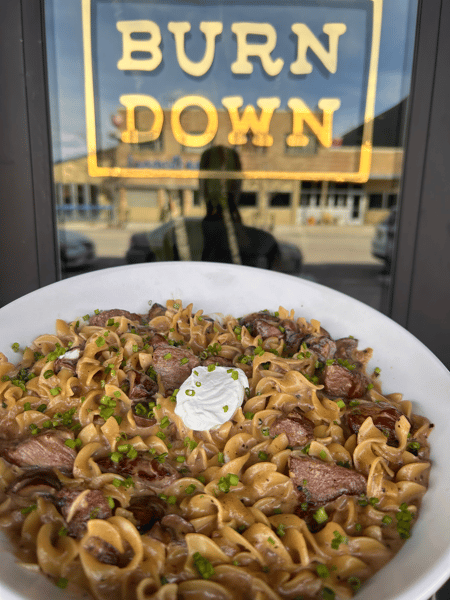 Beef Stroganoff