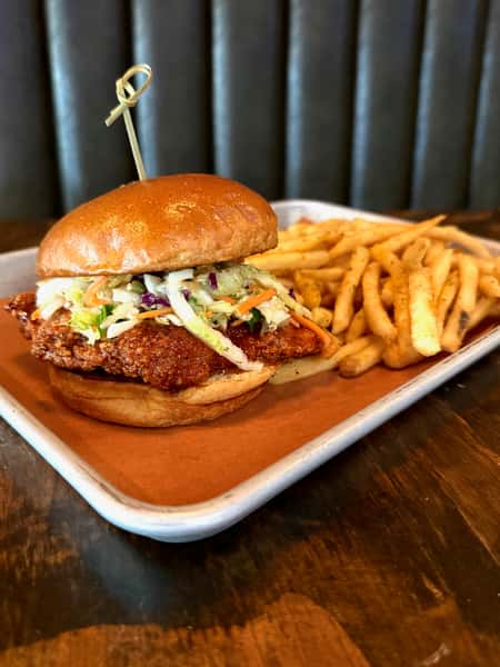 Korean Fried Chicken Sandwich