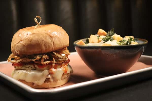 BBQ Pineapple Burger