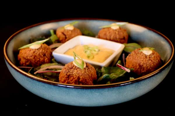 Smoked Salmon Fritters