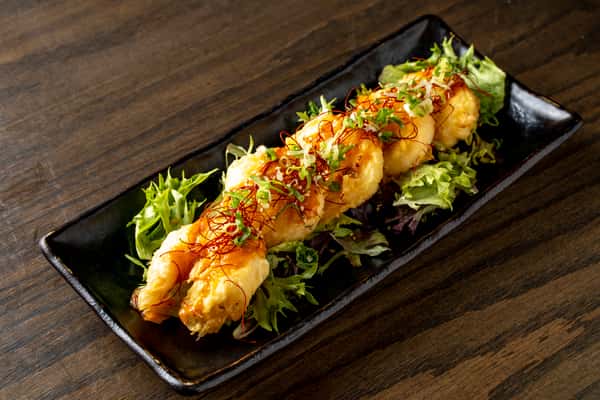 Creamy Spicy Shrimp Tempura