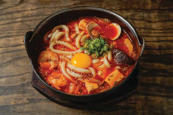 *Seafood Soondubu Chigae Udon