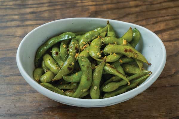 Shio Butter Garlic Edamame