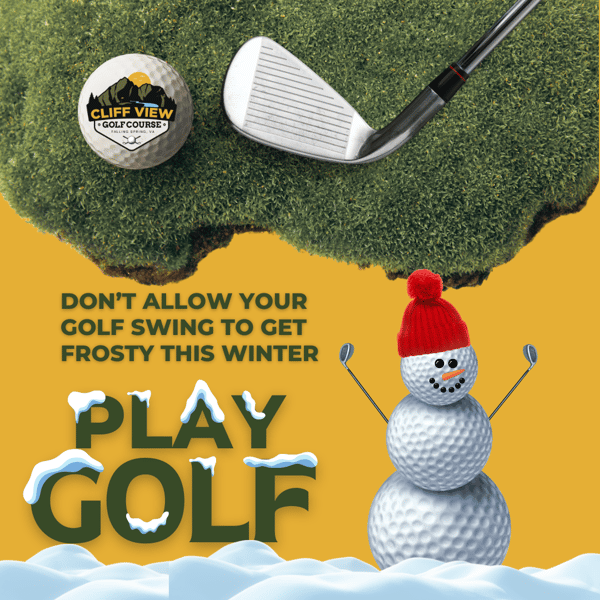 play winter golf