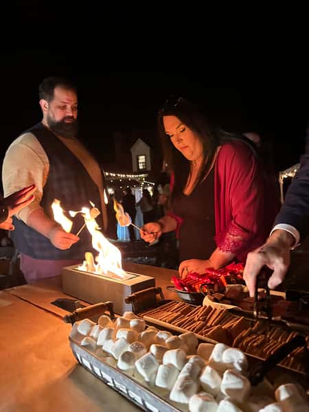 smores table