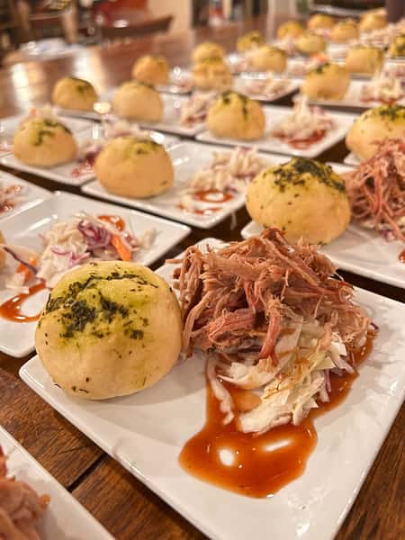 pulled pork entree