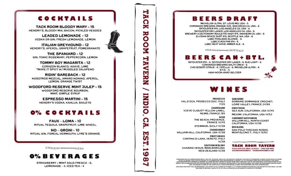 Sept 2026 drinks