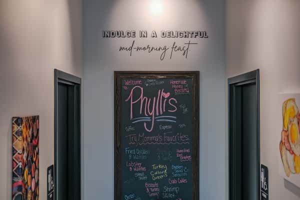 Chalk board menu specials