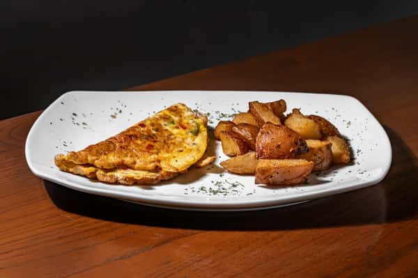 Three Egg Omelette Breakfast