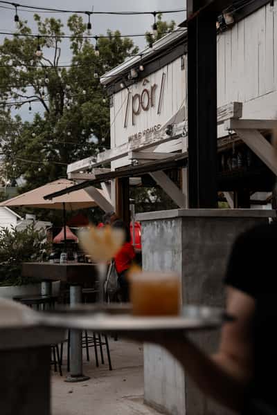 Por Wine House Patio Bar