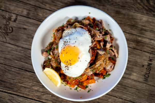 DUCK CONFIT HASH