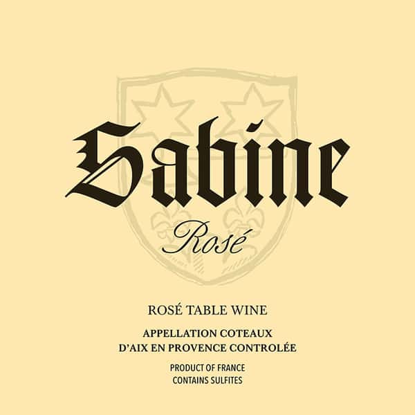 2018 SABINE, ROSÉ