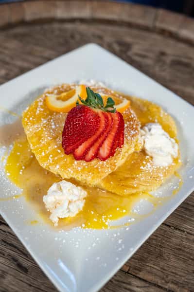 LEMON CURD PANCAKES