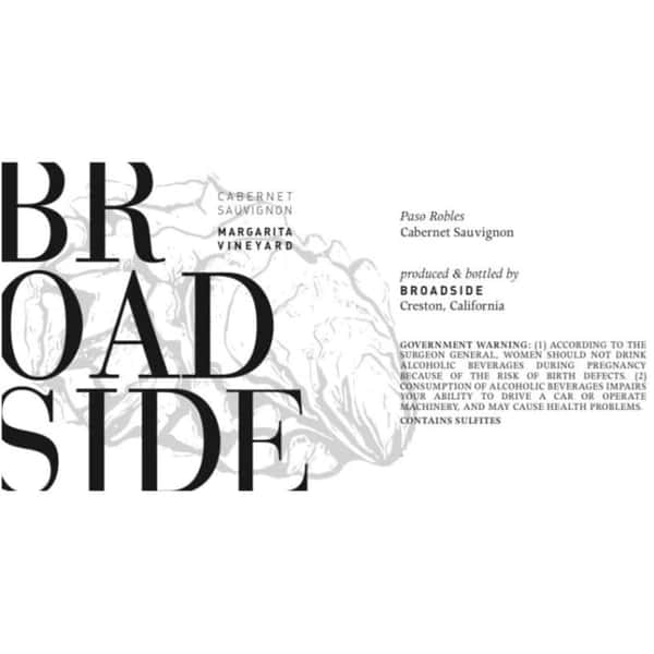 BROADSIDE, CABERNET SAUVIGNON