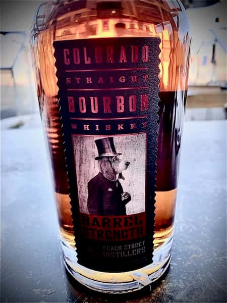 Peach Street Colorado Straight Bourbon "Barrel Strength"