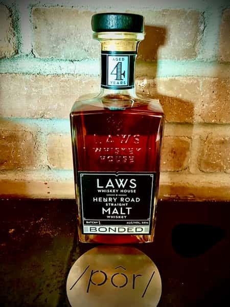 Laws Henry Road Straight Malt Whiskey Bonded