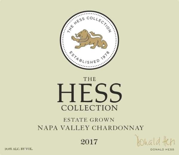 2017 THE HESS COLLECTION, CHARDONNAY