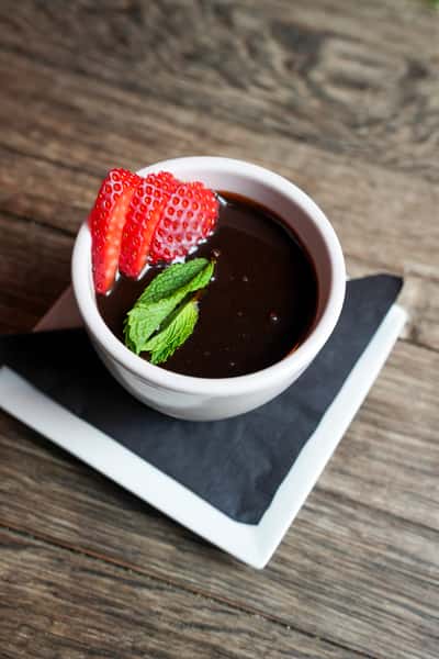 CHOCOLATE ESPRESSO POTS DE CRÈME