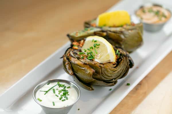 Grilled Seasonal Artichoke