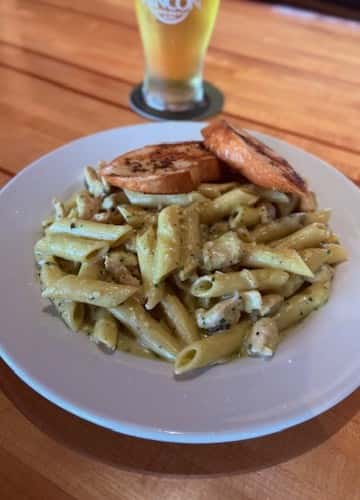 Pesto Pasta with Chicken