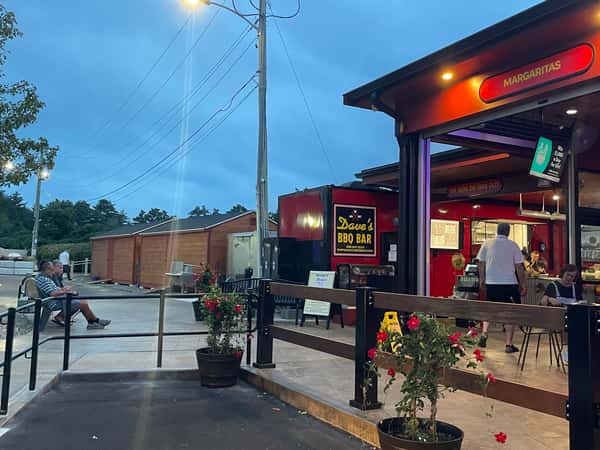 entrance at bbq bar