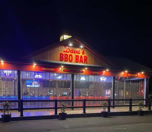 BBQ Bar at Night