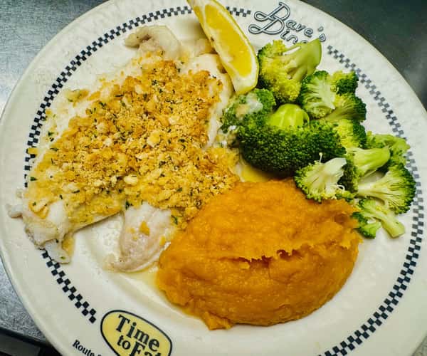 Baked or Broiled Haddock