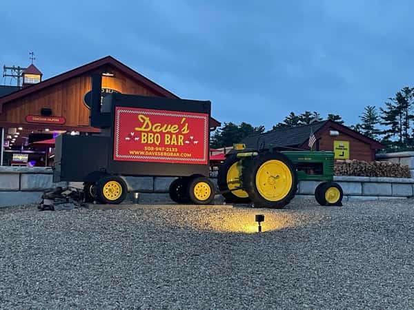BBQ Tractor Sign