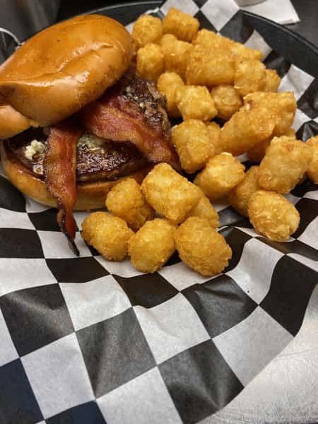 "Blue Suede Shoes" Burger