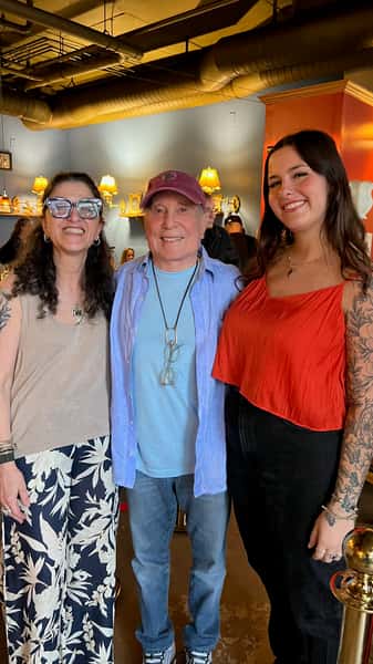 Paul Simon, Sofana, and Aurelia