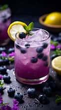 BLUEBERRY LAVENDER LEMONADE