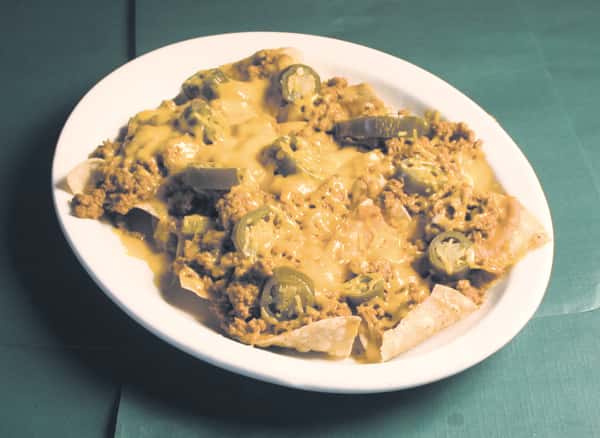 cheesy dish with jalapenos