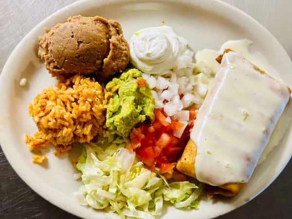 Pork Chimichanga
