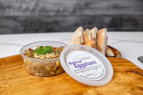 Eggplant Dip & Pita