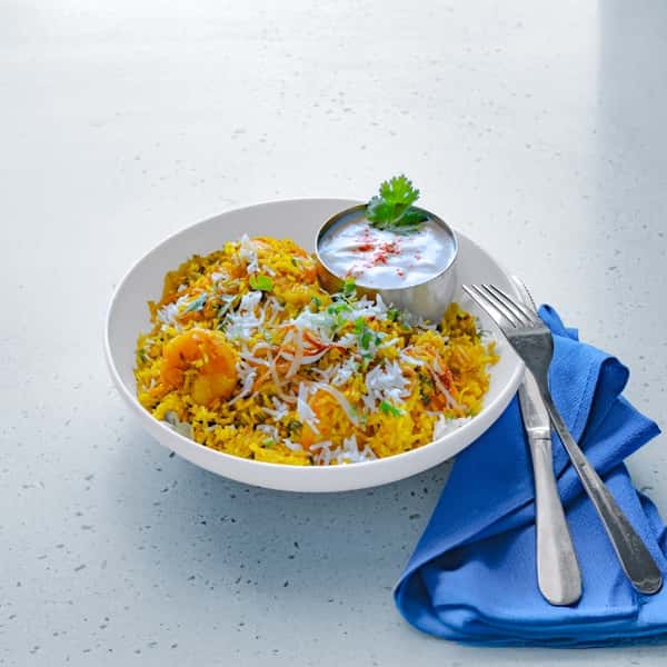 L - SHRIMP BIRYANI