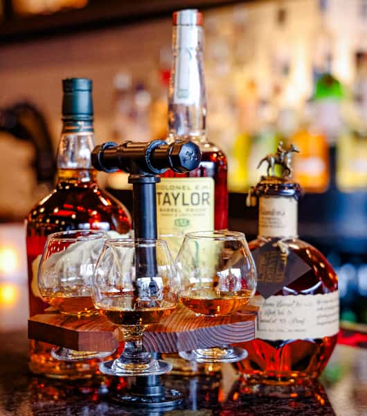 bourbon flight