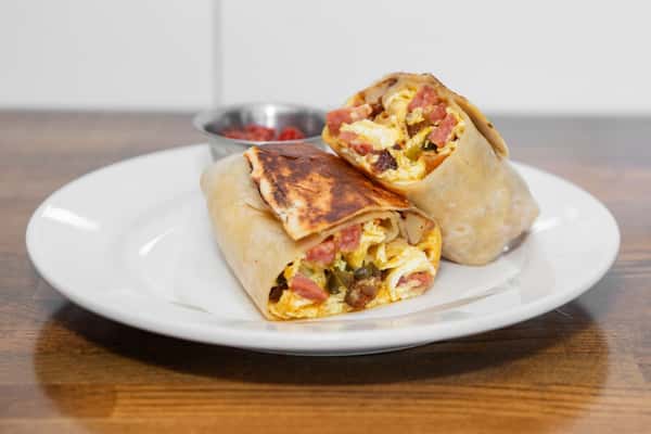Sausage, Potato, Egg, & Cheese Burrito