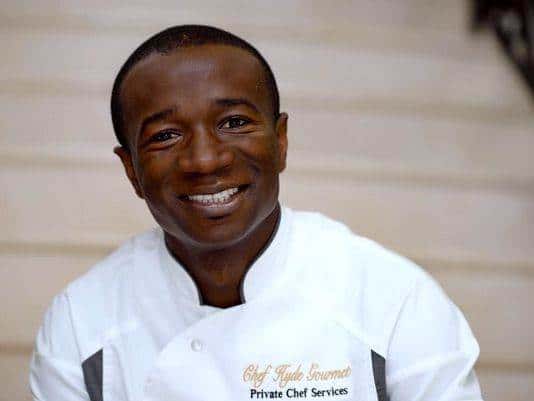 Chef Andy Hyde smiling at the camera