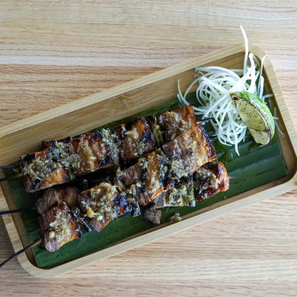 Pork Belly Skewers