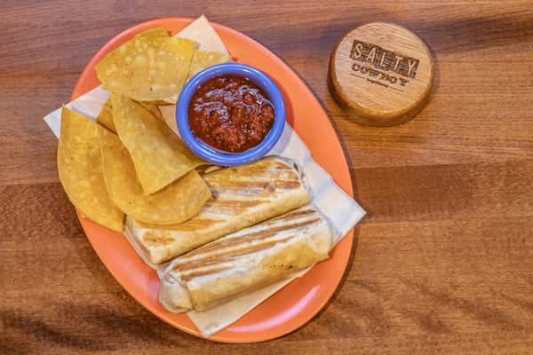 mini bean cheese burrito