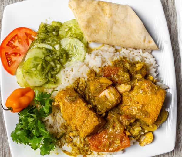 Curry Salmon Bowl