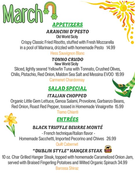 March Specials