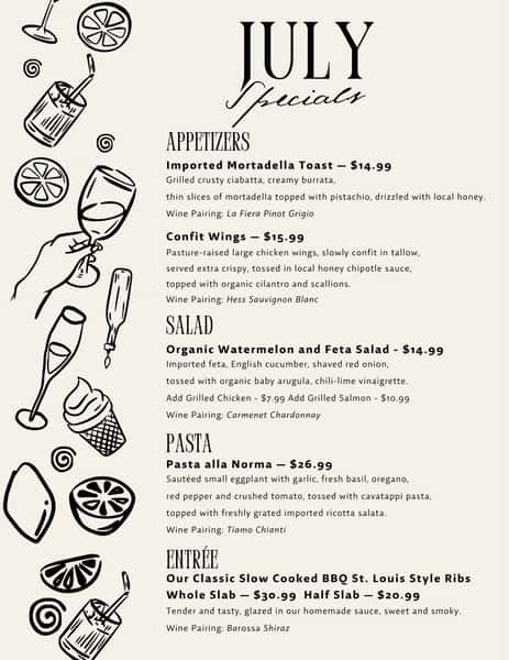 July Specials
